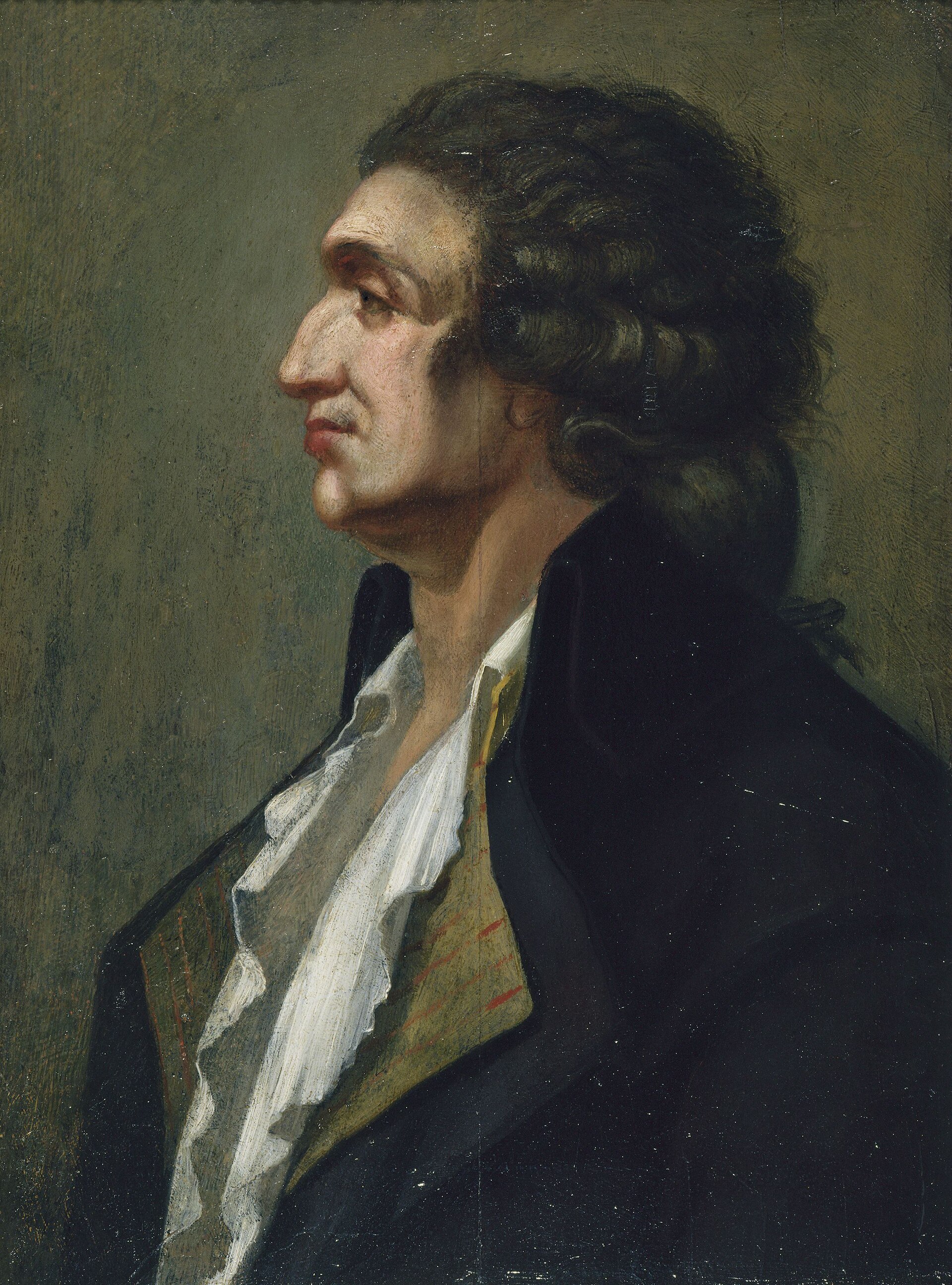 Portrait peint de Condorcet.
