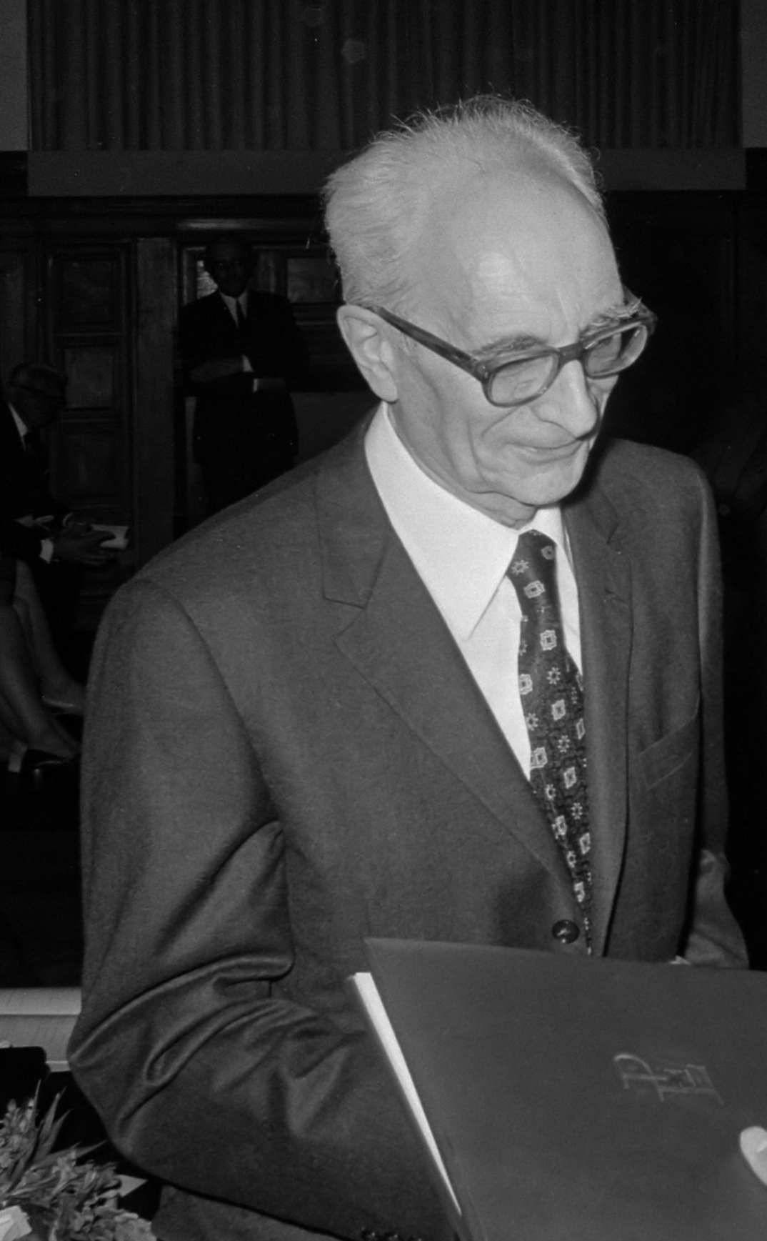 Photographie de Claude Lévi-Strauss.