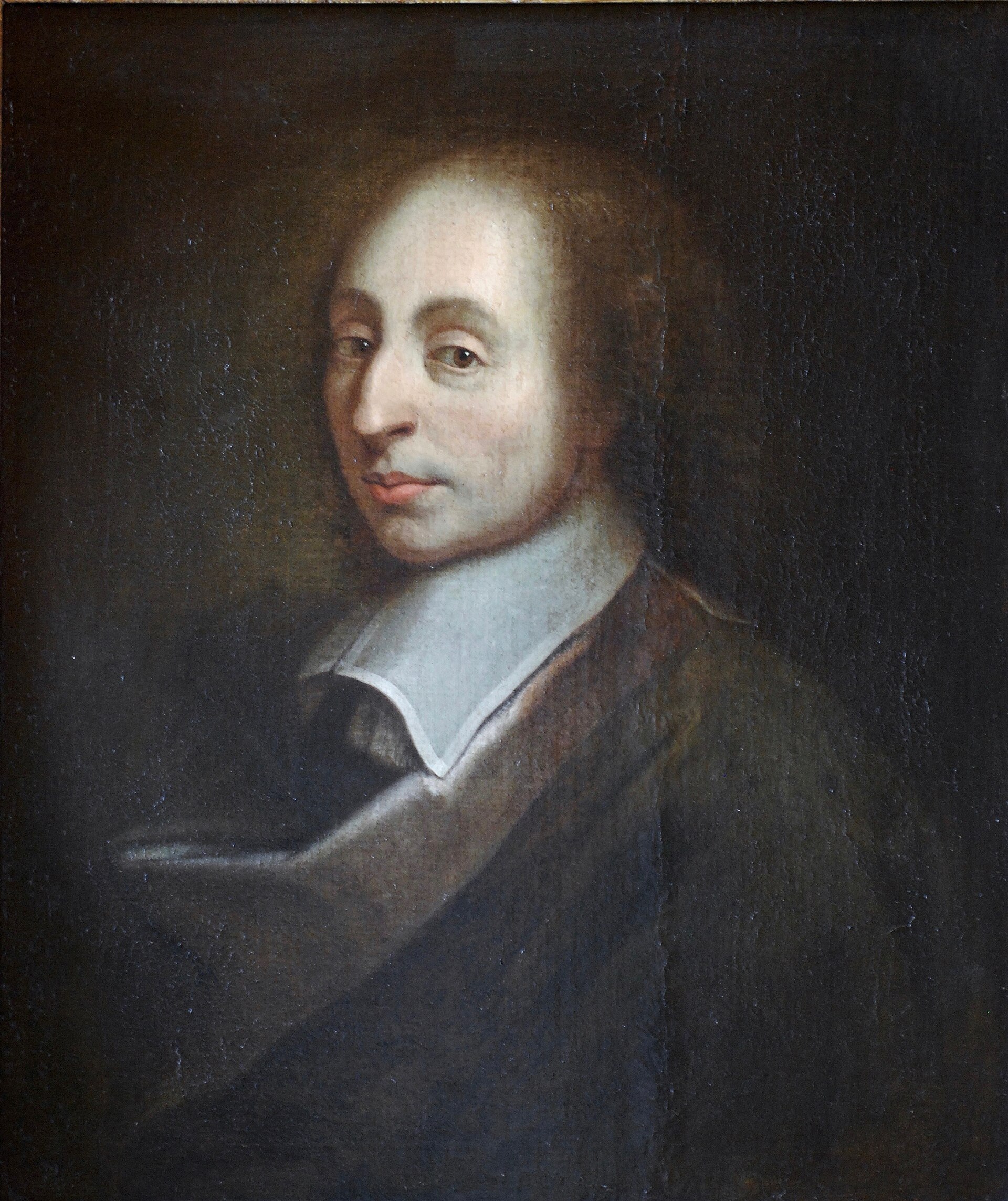 Portrait peint de Blaise Pascal.